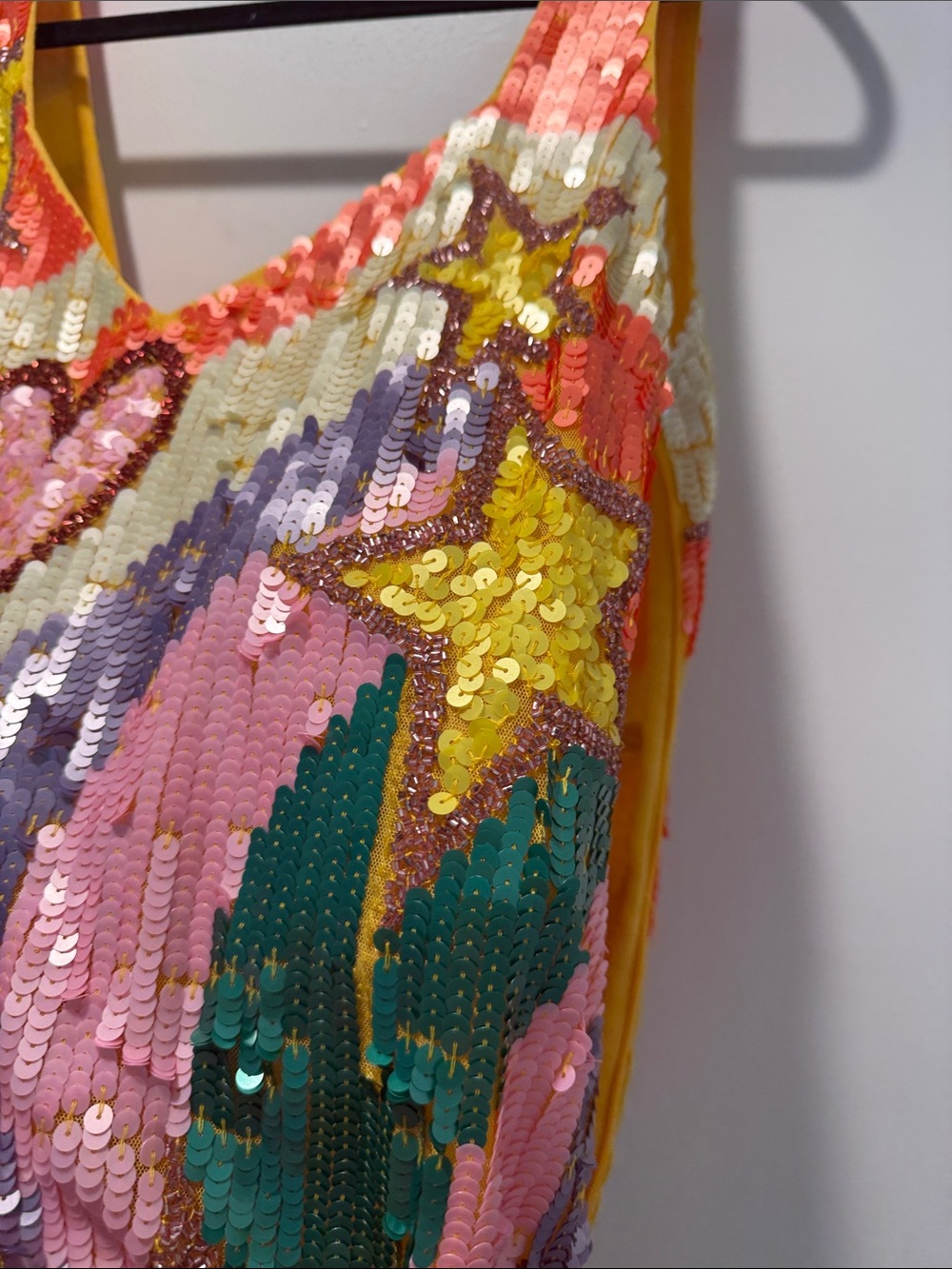 Nasty gal Full Sequin Star & Heart Tank Dress - Multicolor - Picture 5 of 9